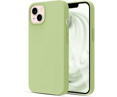 Evelatus Apple iPhone 13 Premium Soft Touch Silikoninis dėklas Matcha Žalias