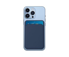 Dėklas Evelatus Universal iPhone Genuine pocket with MagSafe Mėlyna
