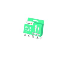Kabelis USB Evelatus Kabelis Lightning 1m Evelatus Data Cable MFI02 Juodas MFi Licensed
