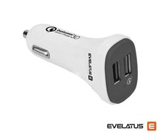 Evelatus - Evelatus Quick Car Charger QCC02 Baltas