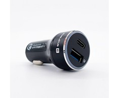 Evelatus - Evelatus Quick Car Charger QCC03 Juodas