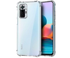 Evelatus Xiaomi Redmi Note 10S/Poco M5s Military Shockproof Silikoninis dėklas TPU Transparent