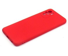 Evelatus Xiaomi Redmi Note 10S/Poco M5s Nano Silikoninis dėklas Soft Touch TPU Raudona