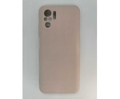 Evelatus Xiaomi Redmi Note 10S/Poco M5s Nano Silikoninis dėklas Soft Touch TPU rusvai gelsvas
