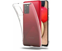 Evelatus Samsung Galaxy A02s Clear Silikoninis dėklas 1.5mm TPU Transparent