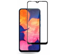 Evelatus Samsung Galaxy A10 Vanduo Ripple Full Color Electroplating Tempered Glass Juodas