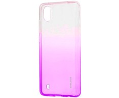 Dėklas Evelatus Samsung A10 Gradient TPU Case Rose Raudona