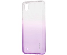 Dėklas Evelatus Samsung A10 Gradient TPU Case Violetinė