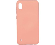 Evelatus Samsung A10 Nano Silikoninis dėklas Soft Touch TPU rusvai gelsvas