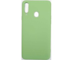 Evelatus Samsung Galaxy A20s Nano Silikoninis dėklas Soft Touch TPU Žalias