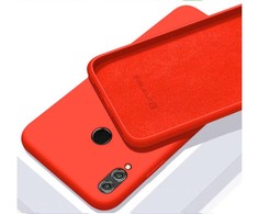 Evelatus Samsung A20E Nano Silikoninis dėklas Soft Touch TPU Raudona