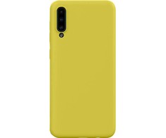 Evelatus Samsung Galaxy A30s/A50/A50s Nano Silikoninis dėklas Soft Touch TPU Geltona