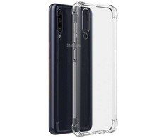 Evelatus Samsung A30s TPU 1.5MM Military Shockproof Silikoninis dėklas TPU Transparent