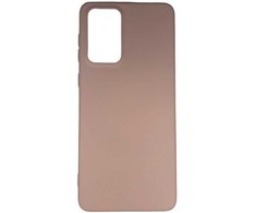 Evelatus Samsung Galaxy A33 5G Nano Silikoninis dėklas Soft Touch TPU rusvai gelsvas