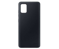 Evelatus Samsung Galaxy A41 Nano Silikoninis dėklas Soft Touch TPU Juodas