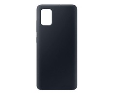 Evelatus Samsung Galaxy A41 Nano Silikoninis dėklas Soft Touch TPU Juodas