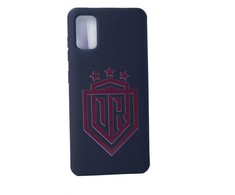 Evelatus Samsung A41 Soft Touch Silikoninis dėklas DR Logo N1 Raudona Juodas