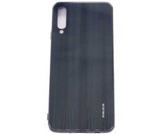 Evelatus Samsung Galaxy A50 Vanduo Ripple Full Color Electroplating Tempered Glass Juodas