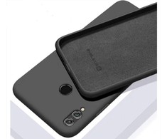 Evelatus Samsung Galaxy A30s/A50/A50s Nano Silikoninis dėklas Soft Touch TPU Juodas
