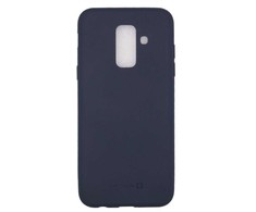 Evelatus Samsung Galaxy A6 Plus 2018 Nano Silikoninis dėklas Soft Touch TPU Midnight Mėlyna