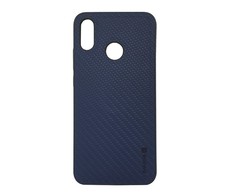 Evelatus Samsung A6 Plus 2018 TPU dėklas 2 su metaline plokštele (galima naudoti su magnetiniu automobiliniu laikikliu) Mėlyna