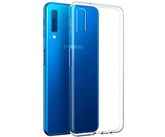 Evelatus Samsung A7 2018 Clear Silikoninis dėklas 1.5mm TPU Transparent