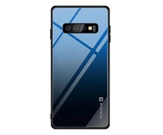Dėklas Evelatus Samsung Galaxy A7 2018 Gradient Glass Case 7 Sea Gylis