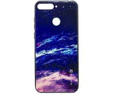 Dėklas Evelatus Samsung A7 2018 Picture Glass Case Starry Night