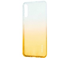 Dėklas Evelatus Samsung Galaxy A70 Gradient TPU Case Gold