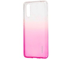 Dėklas Evelatus Samsung Galaxy A70 Gradient TPU Case Rose Raudona