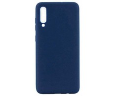 Dėklas Evelatus Samsung A70 Silicon Case Dark Mėlyna