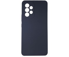 Dėklas Evelatus Samsung Galaxy A73 5G Premium Soft TouchSilicone Case Navy Mėlyna