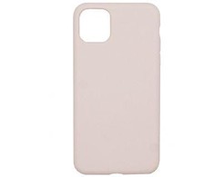 Evelatus Samsung Galaxy A03 Nano Silikoninis dėklas Soft Touch TPU rusvai gelsvas