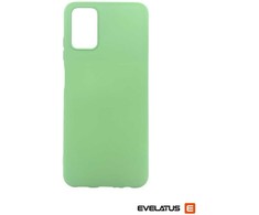 Evelatus Samsung Galaxy A03s Nano Silikoninis dėklas Soft Touch TPU Žalias