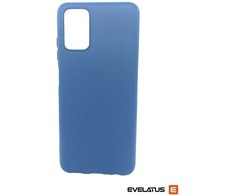 Evelatus Samsung Galaxy A03s Nano Silikoninis dėklas Soft Touch TPU Midnight Mėlyna
