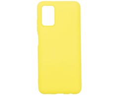 Evelatus Samsung Galaxy A03s Soft Touch Silikoninis dėklas Geltona