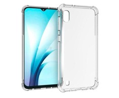 Evelatus Samsung Galaxy A10 Military Shockproof Silikoninis dėklas TPU Transparent