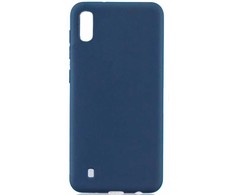 Evelatus Samsung Galaxy A10 Nano Silikoninis dėklas Soft Touch TPU Dark Mėlyna
