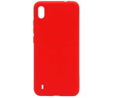 Evelatus Samsung Galaxy A10 Nano Silikoninis dėklas Soft Touch TPU Raudona