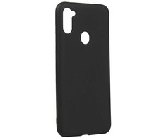 Evelatus Samsung Galaxy A11 Nano Silikoninis dėklas Soft Touch TPU Juodas