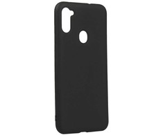 Evelatus Samsung Galaxy A11 Nano Silikoninis dėklas Soft Touch TPU Juodas