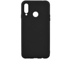 Evelatus Samsung Galaxy A20s Nano Silikoninis dėklas Soft Touch TPU Juodas