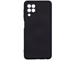 Evelatus Samsung Galaxy A22 4G Nano Silikoninis dėklas Soft Touch TPU Juodas