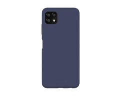 Evelatus Samsung Galaxy A22 5G Premium Soft Touch Silikoninis dėklas Midnight Mėlyna
