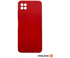 Evelatus Samsung Galaxy A22 5G Nano Silikoninis dėklas Soft Touch TPU Raudona