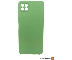 Evelatus Samsung Galaxy A22 5G Premium Soft Touch Silikoninis dėklas Žalias