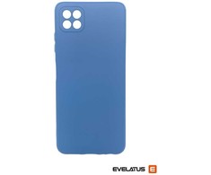 Back Cover Evelatus Samsung Galaxy A22 5G Nano Silikoninis dėklas Soft Touch TPU Navy Mėlyna