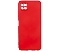 Evelatus Samsung Galaxy A22 5G Nano Silikoninis dėklas Soft Touch TPU Raudona