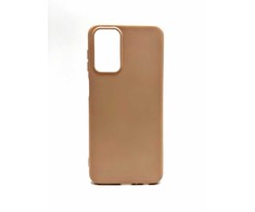 Evelatus Samsung Galaxy A23 4G / A23 5G Nano Silikoninis dėklas Soft Touch TPU rusvai gelsvas