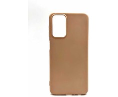 Evelatus Samsung Galaxy A23 4G / A23 5G Nano Silikoninis dėklas Soft Touch TPU rusvai gelsvas